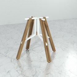 Base Iffel pedestal para mesa