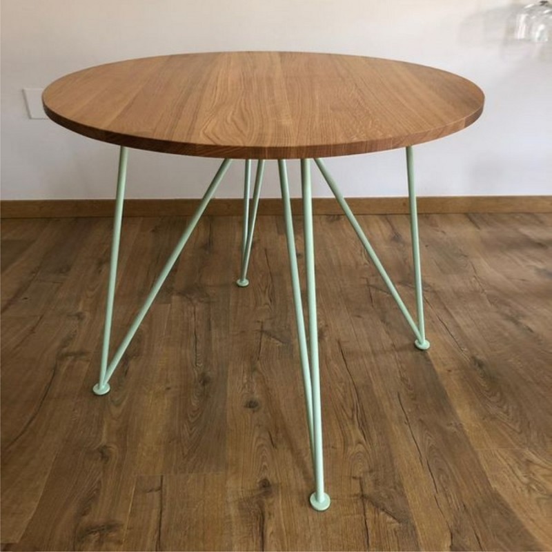 Mesa Eloisa diametro 100 cm - Superficie Solida Muebles para restaurantes,  cafeterías, bares sillas y Mesas creamos tu concepto
