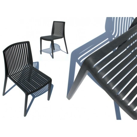 Silla Milos apilable