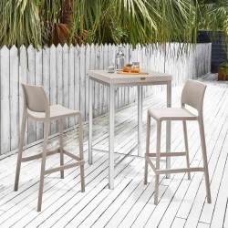 Silla Alta Modelo Sencilla Altura asiento 75 cm