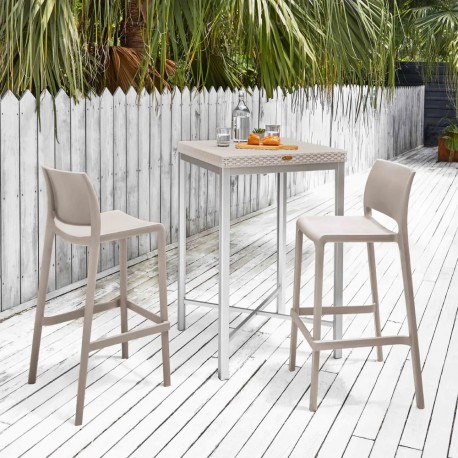 Silla Alta Modelo Sencilla Altura asiento 75 cm