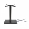 Base pedestal cuadrada para mesa