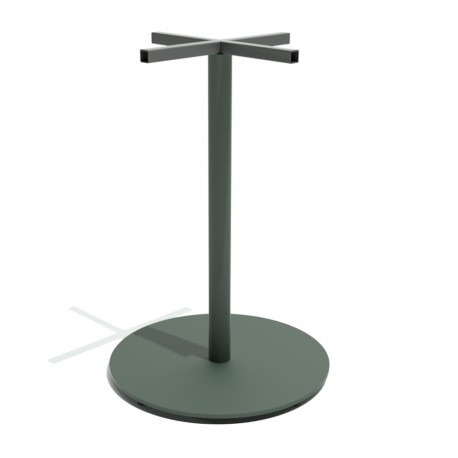 Base redonda lisa 50 cm pedestal para mesa