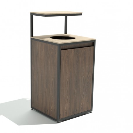 Mueble contenedor para basura mod. B