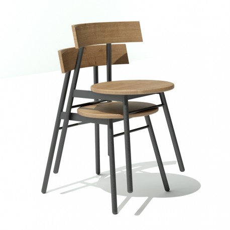 Silla Cleta apilable