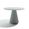 Mesa de corian base conica