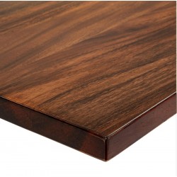 Cubierta 80x80 cm madera de Nogal