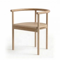 Silla petrova de madera para restaurantes