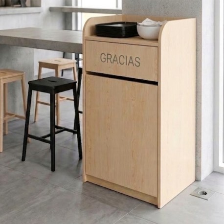 Mueble contenedor para basura economico