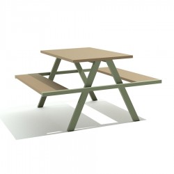 Base pedestal Maya para mesas de restaurantes