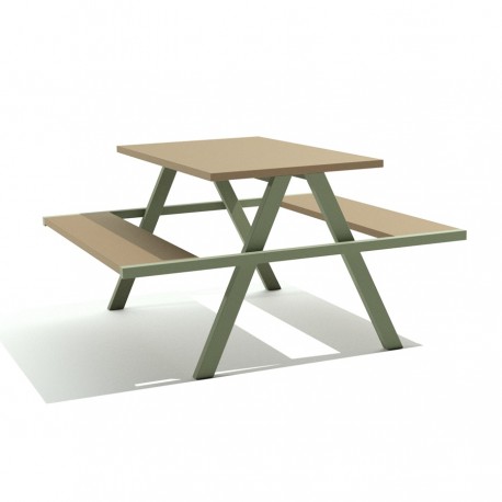 Base pedestal Maya para mesas de restaurantes