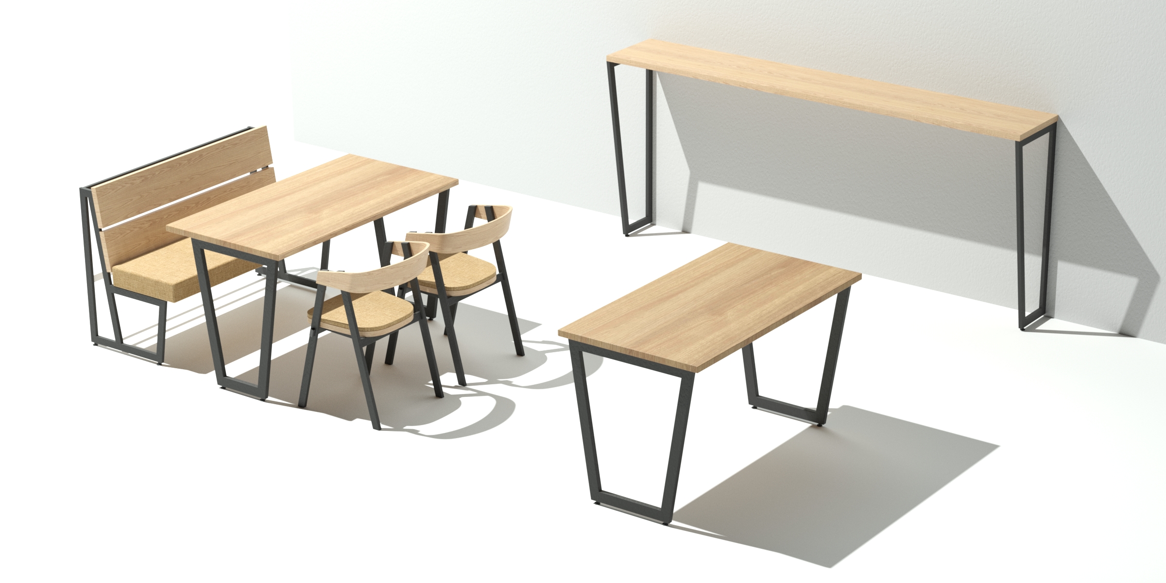 muebles para restaurantes booth
